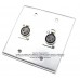 Placa Tapa XLR Canon dual soldable Aluminio